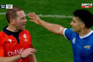Después de la trifulca contra Inglaterra, una figura de los Pumas puede ser sancionada