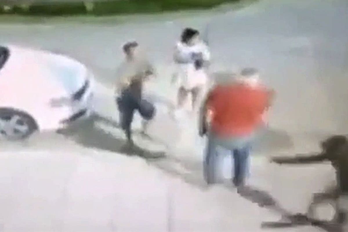 El momento en el que el abogado José Pedro Peluffo es baleado por sicarios a metros de su estudio jurídico en Concepción del Uruguay, Entre Ríos