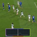 Un roce imperceptible, el chip en la pelota y un gol anulado que desató la polémica en Portugal-Croacia