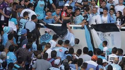 La primera foto de la agresión de Balbo que salió a la luz
