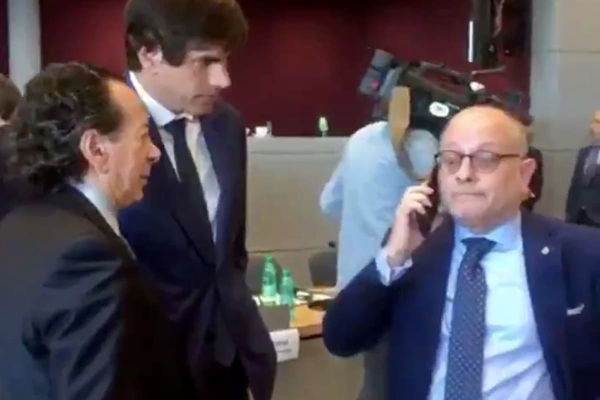 El momento en el que Faurie llama al presidente Macri