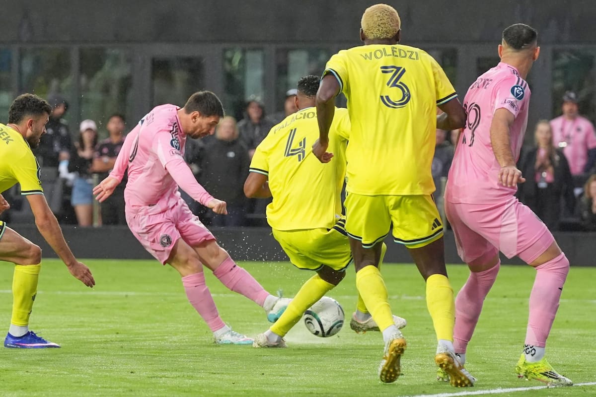 El momento en el que Lionel Messi consigue el gol N° 900 de su carrera; luego, Inter Miami quedara eliminado de la Concachampions a manos de Nashville.