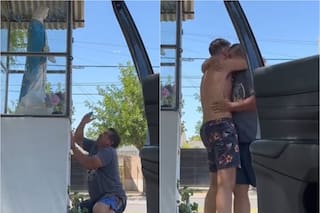 No se conocían, escucharon los penales de Argentina-Francia por radio y lo que pasó después emocionó a todos