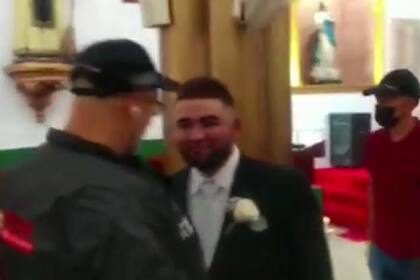 El momento en el que "Machete" es detenido