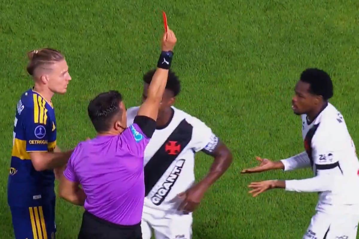 El momento en el que Maza expulsa a Andrés Gómez
