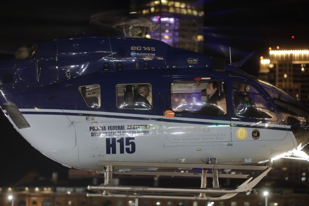 El momento en que Alberto Fernández se fue de Casa Rosada