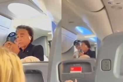 El momento en que el Puma Rodríguez fue bajado de un avión de American Airlines