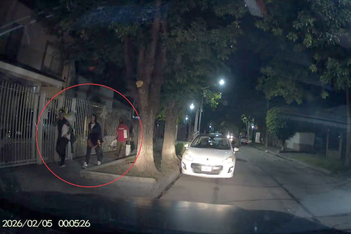El momento en que la Patrulla Municipal de San Isidro interceptó a los sospechosos