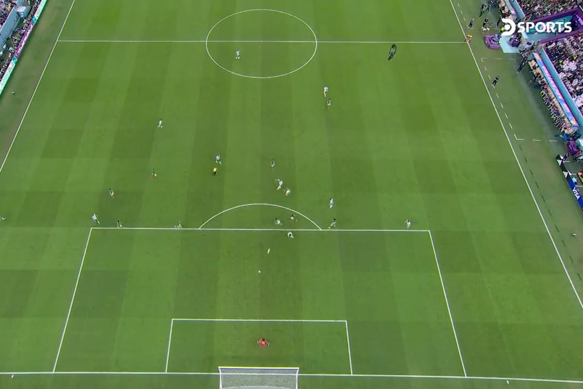 El momento en que Lionel Messi le da la ventaja a la selección argentina contra México