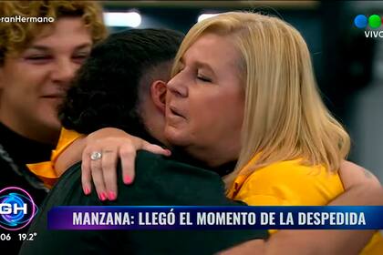 El momento en que Manzana fue eliminado la casa de Gran Hermano