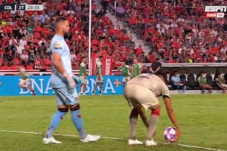 Paolo Goltz contó por qué agarró la pelota con la mano en la jugada que derivó en el penal para el Rojo