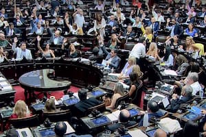 El momento en que se votó un pedido de cuarto intermedio, que fue rechazado