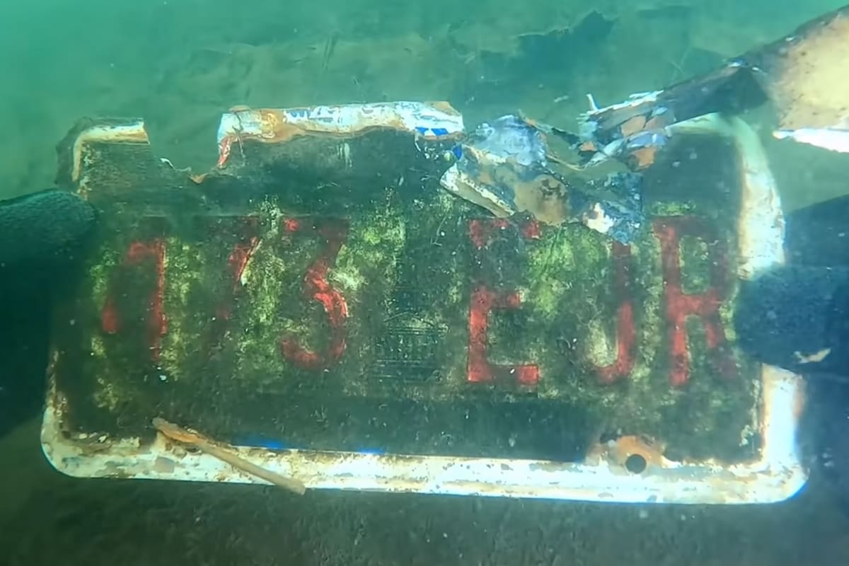 El momento en que Sides encontró el auto