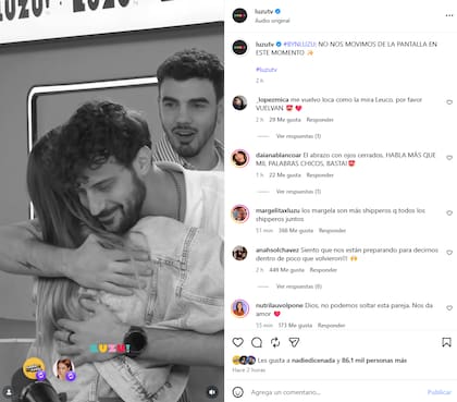 El momento en que Sofi Martínez y Leuco se dieron un abrazo y la reacción de Santi Talledo