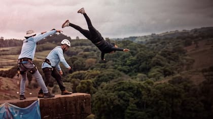 El momento fatídico del salto (Imagen ilustrativa)