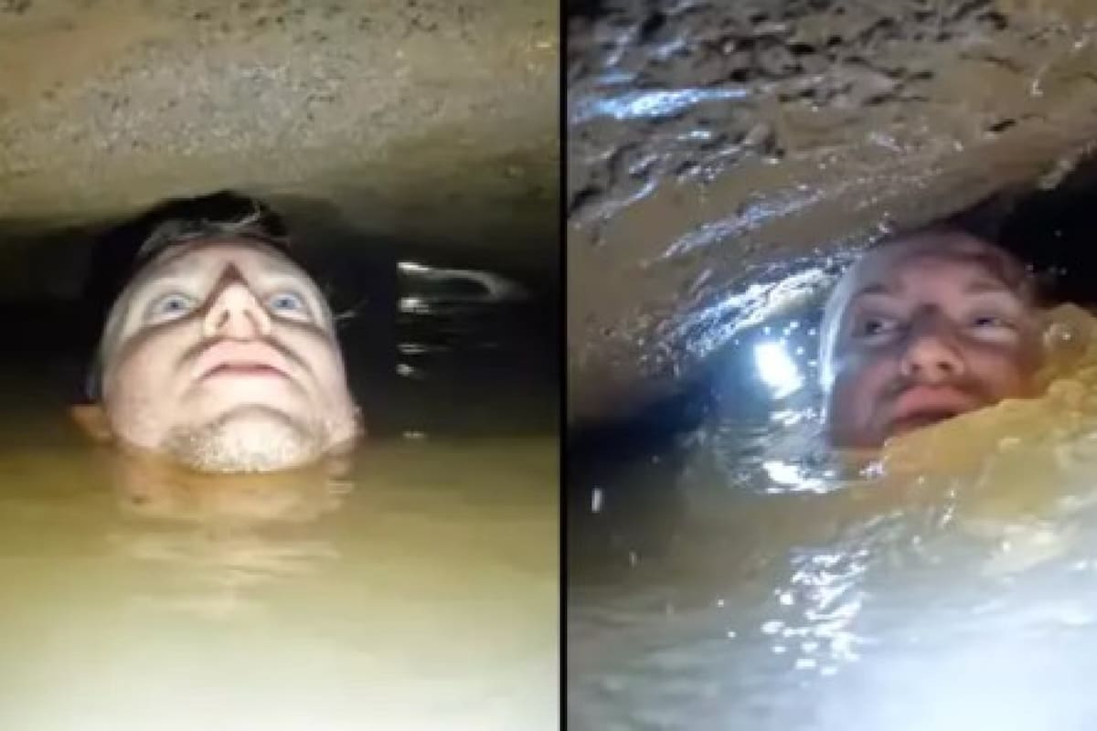 El momento generó mucho pánico entre los usuarios que vivieron en carne propia lo que ocurría en la cueva