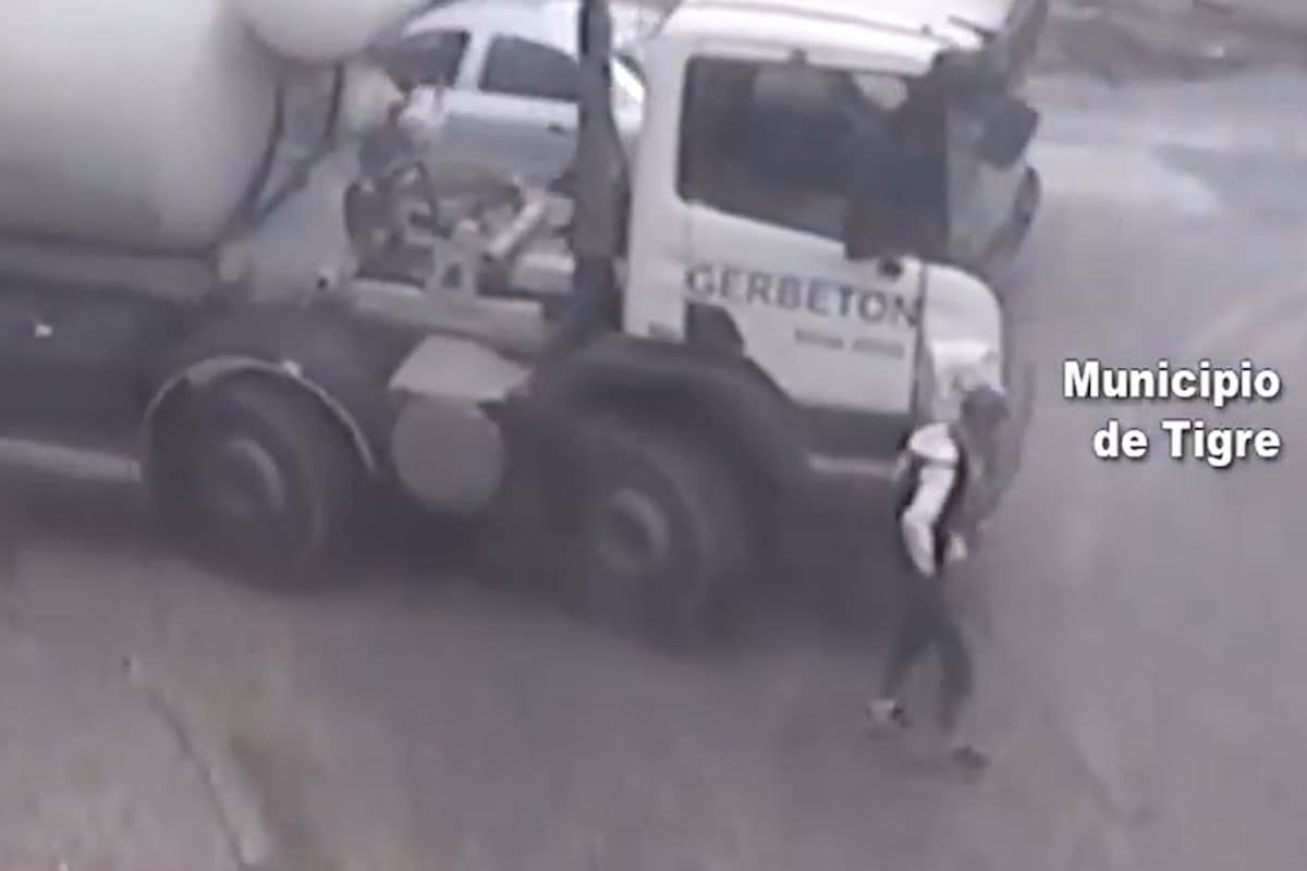 El momento previo al accidente