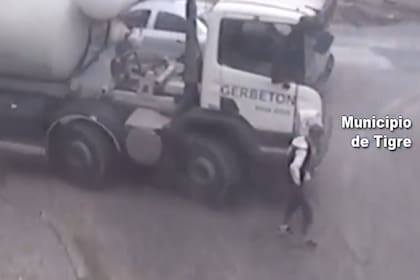 El momento previo al accidente