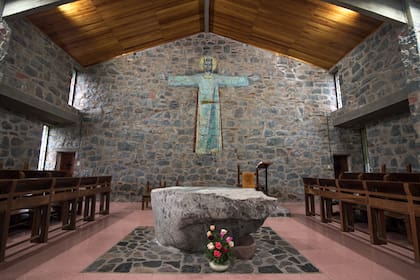 El Monasterio Cristo Rey recibe visitantes.