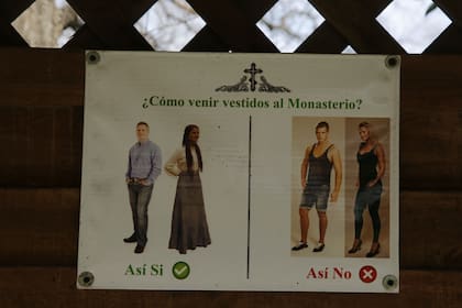El monasterio está abierto al público, con condiciones