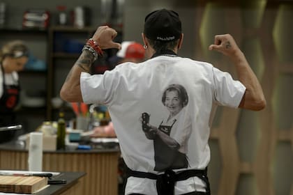 El Mono de Kapanga utilizó como cábala una remera con la imagen de Blanca Cotta