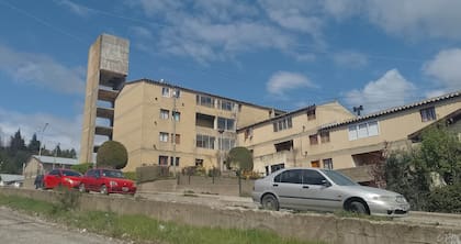 El monoblock donde vive el personaje de Gael