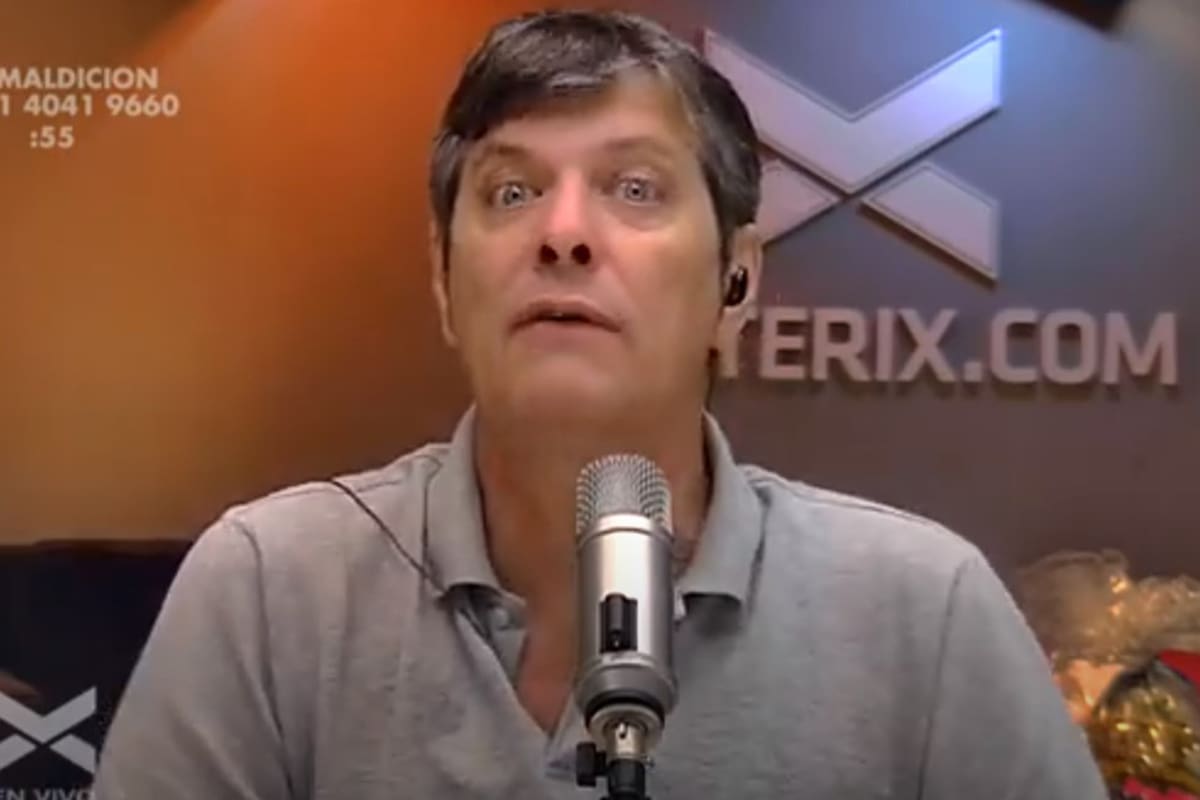 El monólogo de Pergolini duró poco más de 15 minutos