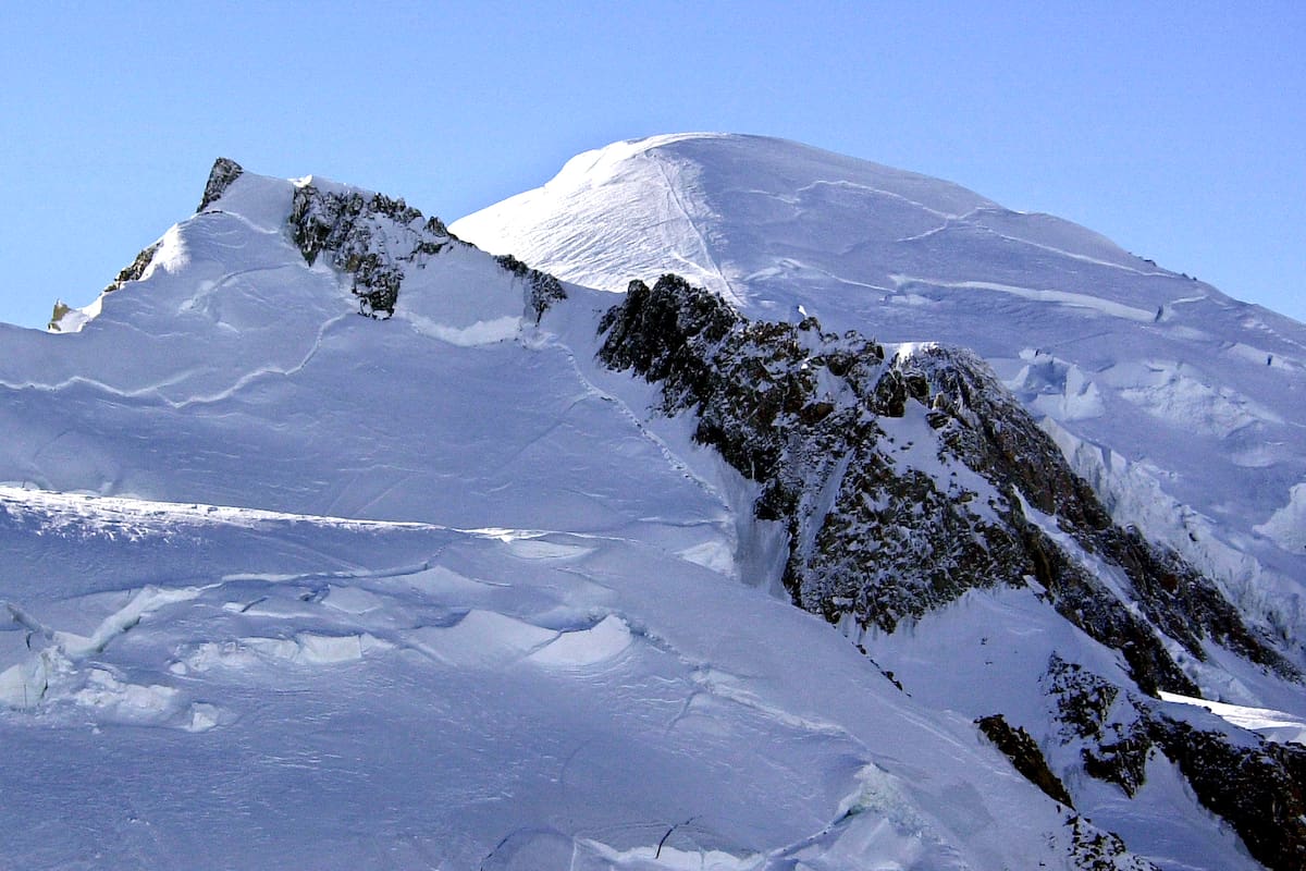 El Mont Blanc, el pico más alto de Europa occidental