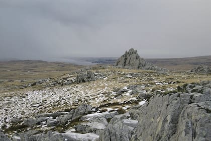 El Monte Longdon fue una zona de muchos enfrentamientos con el ejército británico