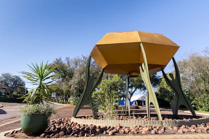 El monumento a los tareferos.