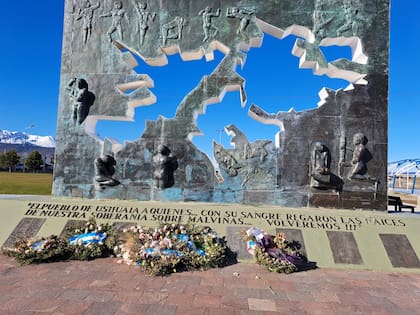 El monumento a los Héroes de Malvinas de Ushuaia