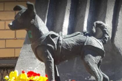 El monumento de Laika fue inaugurado en 2008