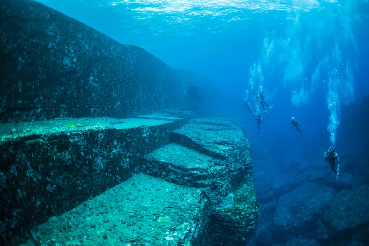 El monumento Yonaguni pudo haber sido una ciudad que existió hace 10.000 años cerca de la costa de Taiwán