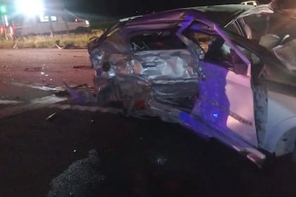 El mortal choque se registró en el puente de Villa Espil, cerca del límite entre los partidos de San Andrés de Giles y Luján.