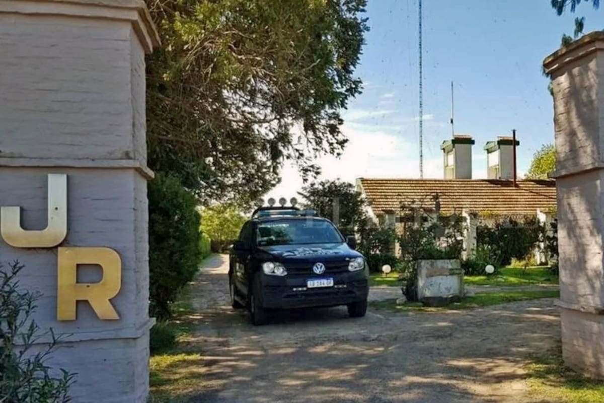 El motel JR, de Firmat, donde fue hallada muerta la subinspectora Eliana Rodríguez