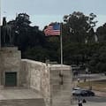 Por qué la bandera de Estados Unidos flameó en el Monumento a la Bandera en Rosario