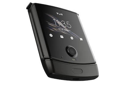 El Moto Razr tiene una pantalla externa de 2,7 pulgadas que permite gestionar varias funciones del teléfono sin abrirlo