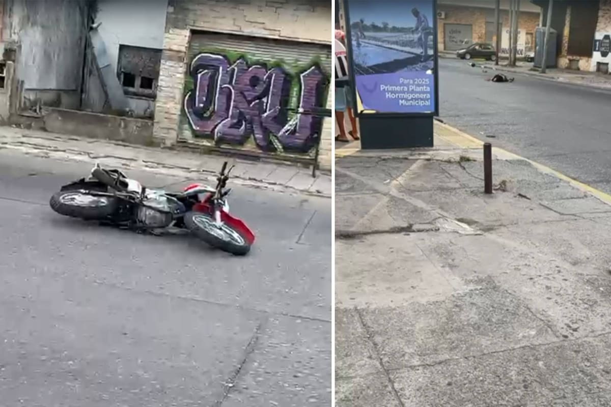 El motociclista murió al chocar contra una soga que cortaba la calle durante un corso