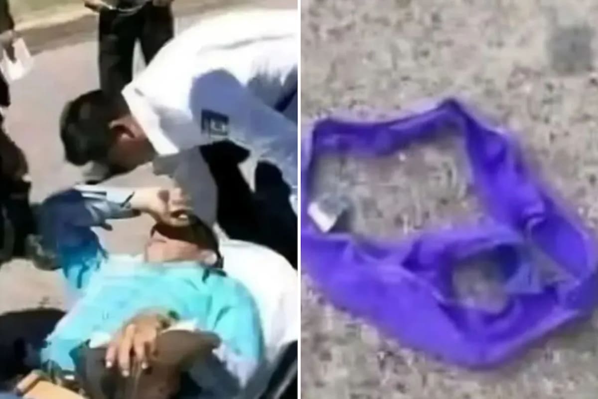 El motociclista sufrió heridas leves
