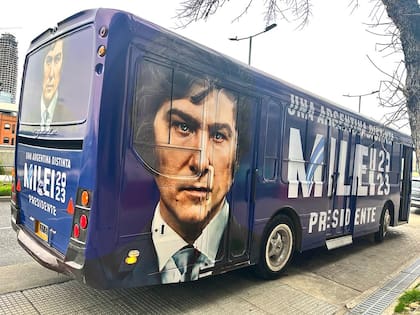 El motorhome de Javier Milei