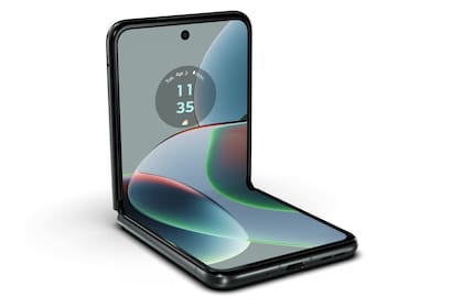 El Motorola Razr 40 ya se vende en la Argentina; tiene una pantalla plegable interna de 6,9 pulgadas, y una pequeña pantalla externa