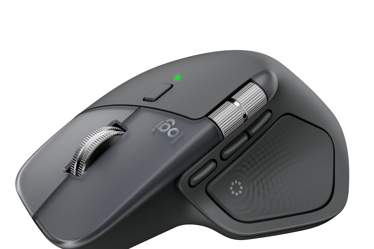 El mouse Logitech MX Master 4 con múltiples botones configurables