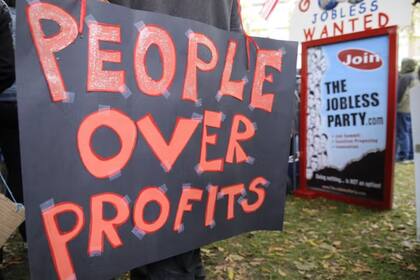 El movimiento de protesta Occupy exigía más del contrato social con las empresas