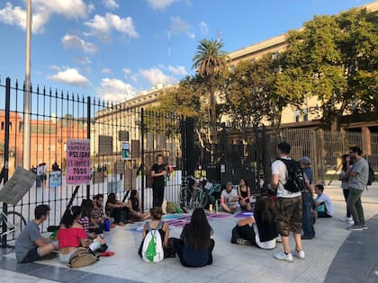 El movimiento Friday for Future, se reúne todos los viernes en Plaza de Mayo