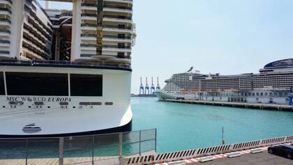 El MSC Europa.