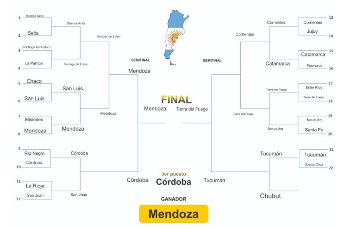 El mundial de Twitter que encendió pasiones provinciales nombró a Mendoza ganadora