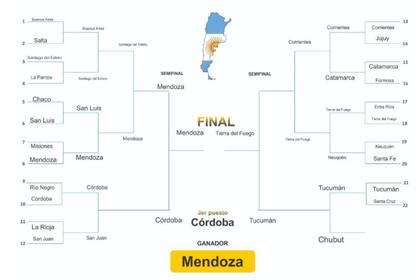 El mundial de Twitter que encendió pasiones provinciales nombró a Mendoza ganadora