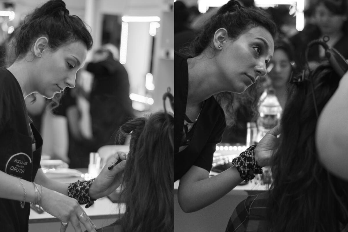 El mundo del maquillaje y la peluquería les abrieron las puertas para encontrar su pasión.
