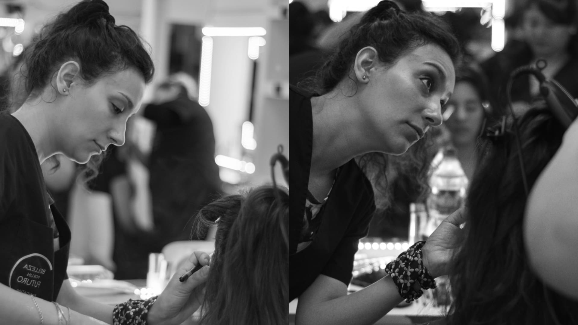 El mundo del maquillaje y la peluquería les abrieron las puertas para encontrar su pasión.