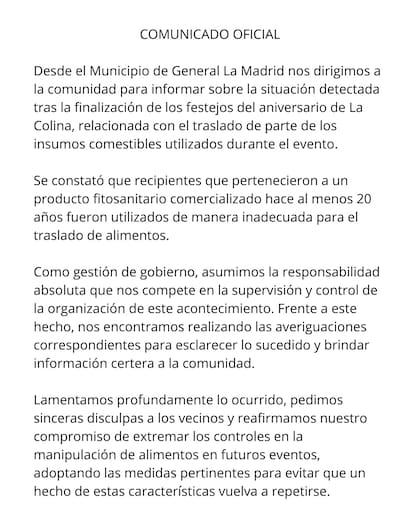 El Municipio se hizo eco de la situación